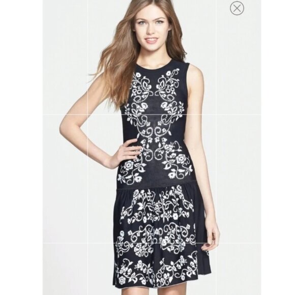 Cynthia Steffe Dresses & Skirts - Cynthia Steffe Jacquard sweater dress